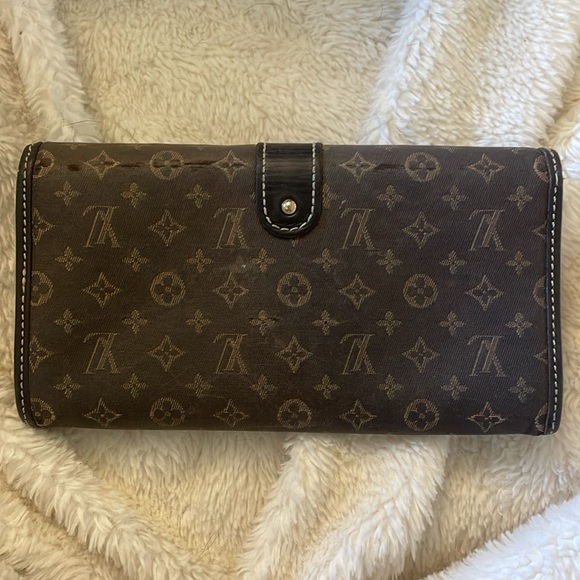 Louis Vuitton min lin pattern Sarah wallet EUC - Picture 2 of 11